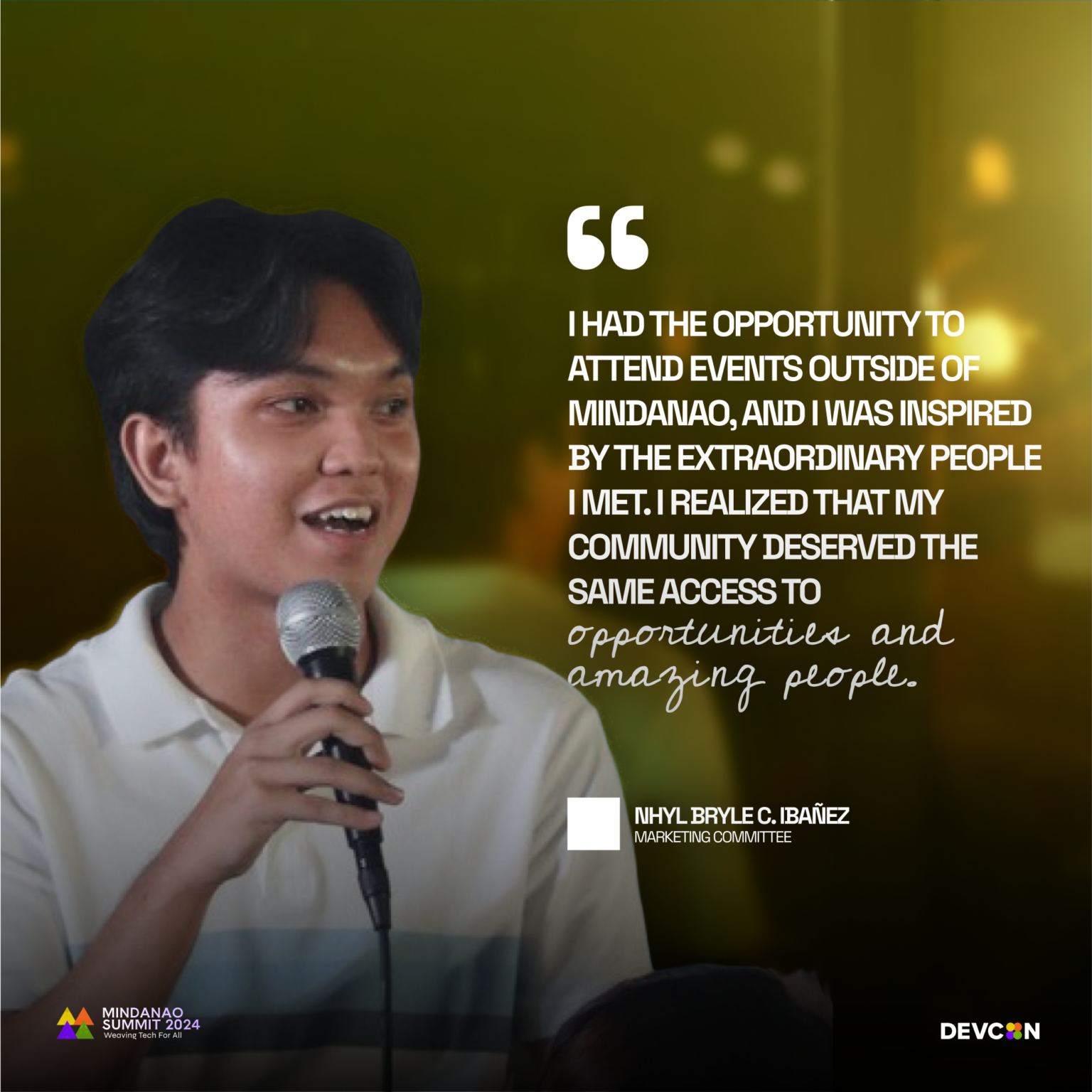 Sparking the Future DEVCON Mindanao Summit 2024